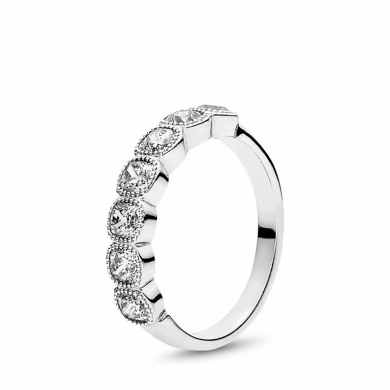 Pandora AlluStackable Ring Cushion Stackable Ring Sale NZ, Sterling Silver (514789-ZRJ)